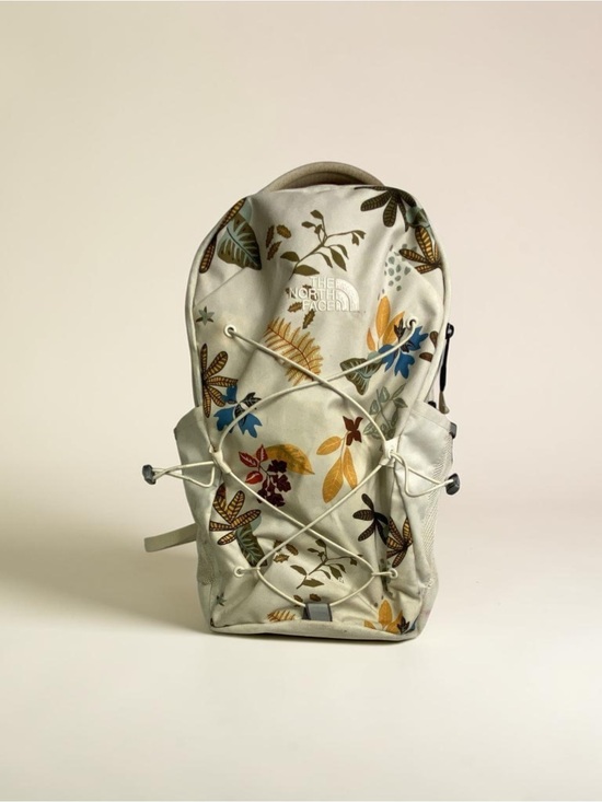 The North Face Handbags - The North Face Women's Jester Backpack Gardenia White Floral Laptop Bookbag